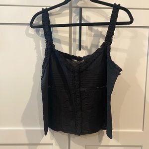 Zara embroidered tank top - NWT